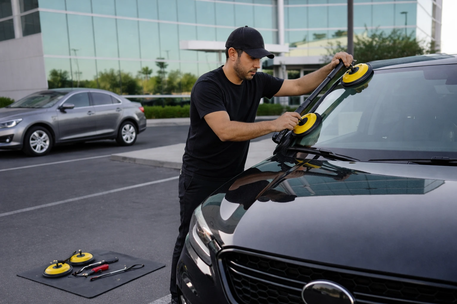 Aftermarket windshield replacement Las Vegas